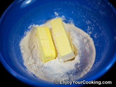 Cake “Firewood on Snow” Recipe: Step 2