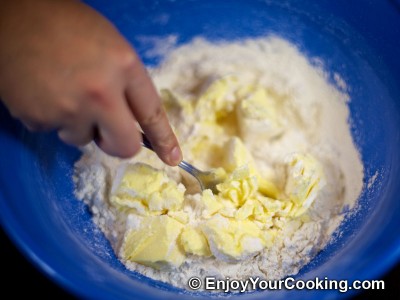 Cake “Firewood on Snow” Recipe: Step 3