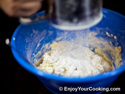 Cake “Firewood on Snow” Recipe: Step 6