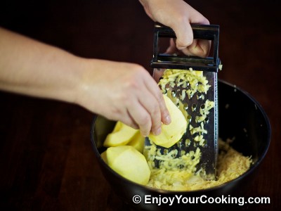 Celery Root Salad with Apples and Eggs Recipe: Step 4