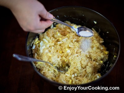 Celery Root Salad with Apples and Eggs Recipe: Step 6
