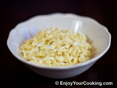 Celery Root Salad with Apples and Eggs Recipe: Step 8