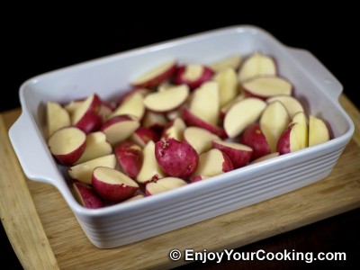Oven-Roasted Herbed Redskin Potatoes Recipe: Step 2
