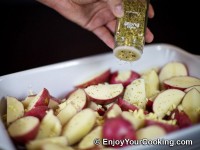 Season with oregano