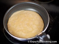 Then flip to other side using spatula or hands