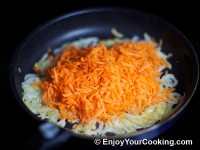 Add carrots shredded on big slots