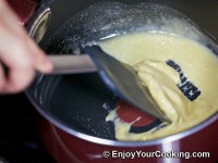 Fry until homogeneous