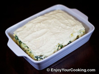 Chicken Lasagna with Spinach and Fresh Cheese Recipe: Step 21