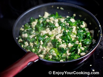Chicken Lasagna with Spinach and Fresh Cheese Recipe: Step 6