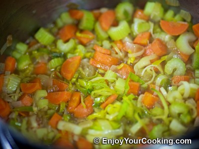 Mussels Steamed with Vegetables in White Wine Recipe: Step 12