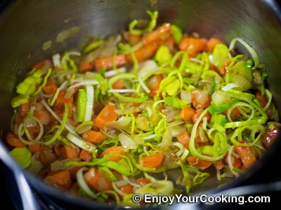 Mussels Steamed with Vegetables in White Wine Recipe: Step 9