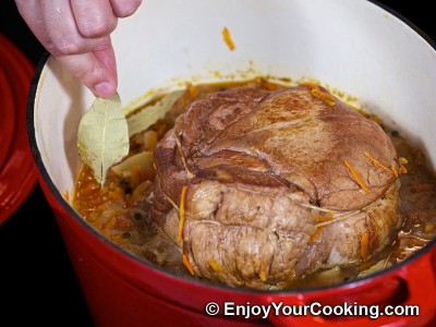 Veal Roast with Pureed Vegetable Sauce Recipe: Step 11