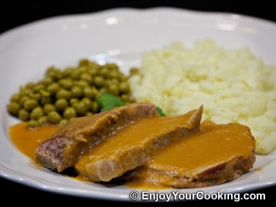 Veal Roast with Pureed Vegetable Sauce Recipe: Step 16