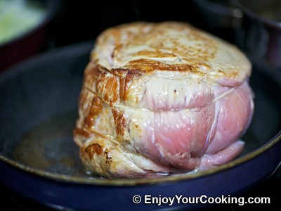 Veal Roast with Pureed Vegetable Sauce Recipe: Step 3