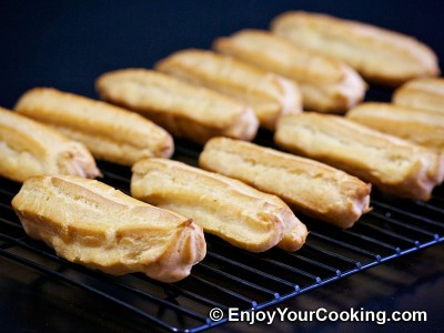 Eclairs with Vanilla Custard Recipe: Step 9b