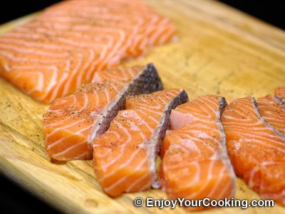 Fried Battered Salmon Recipe: Step 3