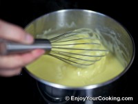 Bring to heat and cook to needed thickness