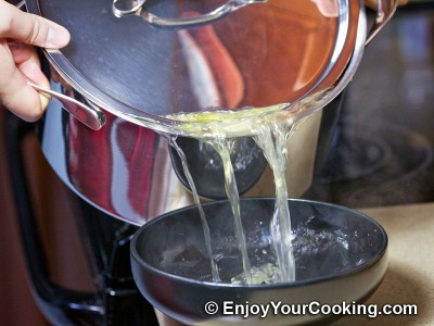 Chicken Soup-Puree with Eggs Recipe: Step 8
