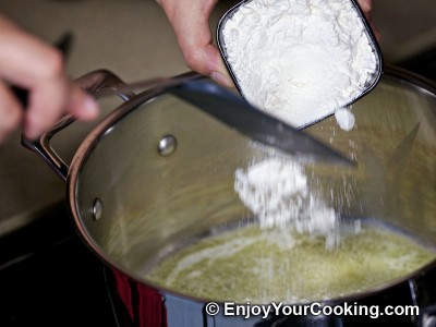 Chicken Soup-Puree with Eggs Recipe: Step 9