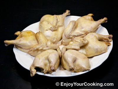 Chicken Roast with Pineapples, Bananas and White Wine Sauce Recipe: Step 16