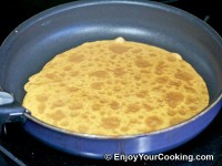 And then flip it and cook until ready