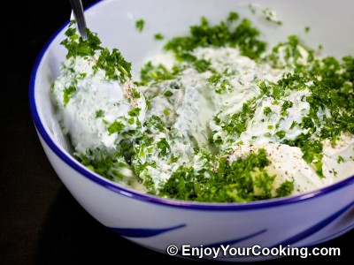 Sour Cream and Garlic Dip Recipe: Step 5
