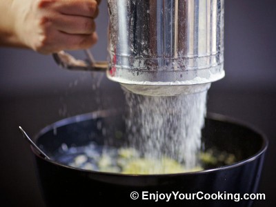 Zucchini Pancakes with Sheep Cheese Recipe: Step 13