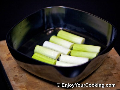 Chicken Stuffed Leeks Recipe: Step 3