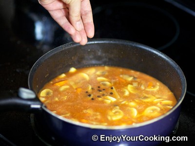 Veal with Mushrooms and Carrots Recipe: Step 11