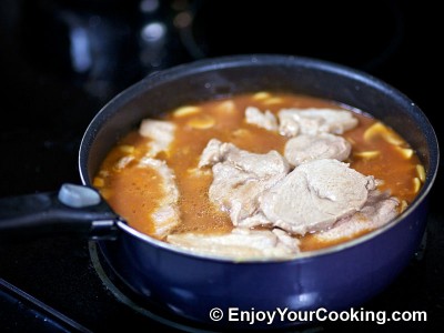 Veal with Mushrooms and Carrots Recipe: Step 13