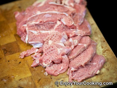 Veal with Mushrooms and Carrots Recipe: Step 2