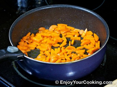 Veal with Mushrooms and Carrots Recipe: Step 6
