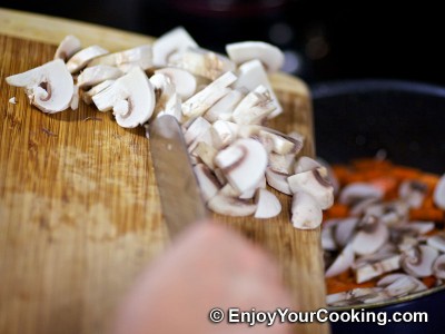 Veal with Mushrooms and Carrots Recipe: Step 7