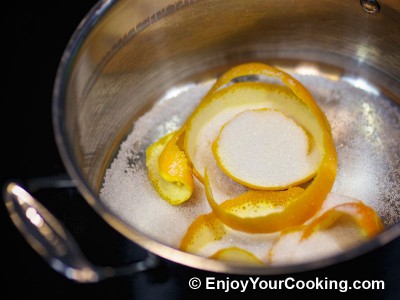 Red Wine Sangria with Peaches, Oranges and Lemons Recipe: Step 2
