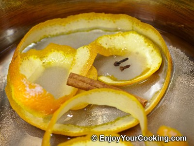 Red Wine Sangria with Peaches, Oranges and Lemons Recipe: Step 4