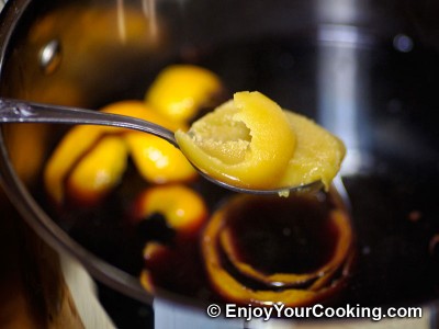 Red Wine Sangria with Peaches, Oranges and Lemons Recipe: Step 6