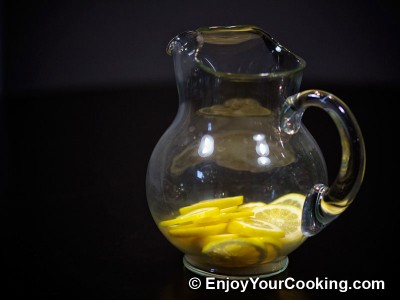 Red Wine Sangria with Peaches, Oranges and Lemons Recipe: Step 8