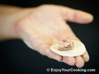 Put a bit of mince in the middle
