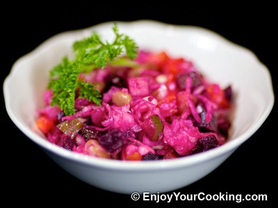 Russian Vinaigrette Salad (Salad Vinegret)