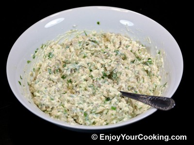 Chicken and Feta Stuffed Mushroom Caps Recipe: Step 15