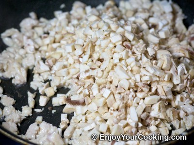 Chicken and Feta Stuffed Mushroom Caps Recipe: Step 7