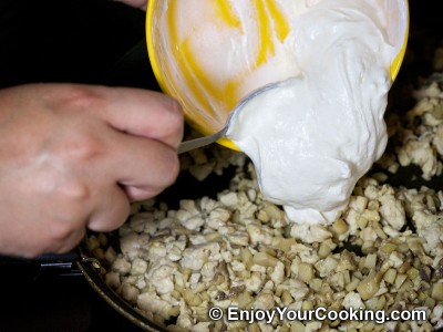 Chicken and Feta Stuffed Mushroom Caps Recipe: Step 9