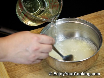 White Wine Jelly with Bananas Recipe: Step 4