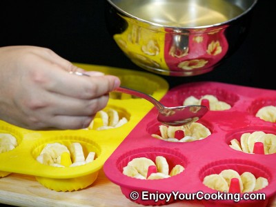 White Wine Jelly with Bananas Recipe: Step 8b