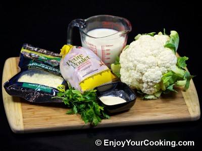 Cauliflower and Chicken Soup Recipe: Step 1