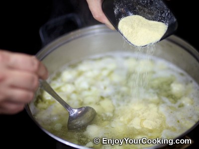 Cauliflower and Chicken Soup Recipe: Step 6