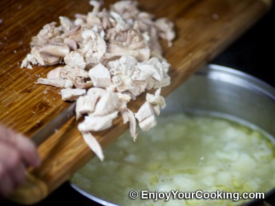 Cauliflower and Chicken Soup Recipe: Step 7