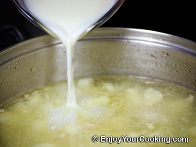 Cauliflower and Chicken Soup Recipe: Step 8