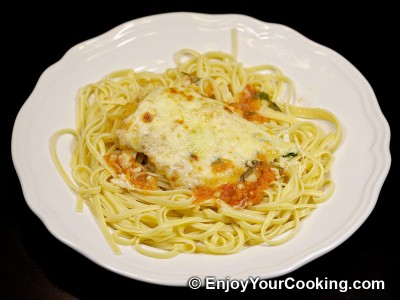 Parmesan Chicken with Tomato Basil Sauce Recipe: Step 21