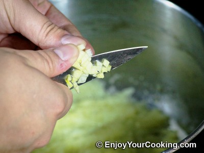 Roasted Spaghetti Squash with Tomato Basil Sauce  Recipe: Step 5